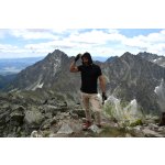 Triko na turistiku funkční pánské s kapucí NIIN black