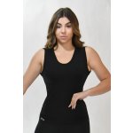 Bambusové tričko dámské bez rukávů Bamboo black