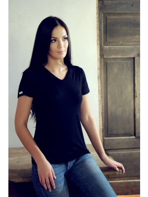 Bambusové triko dámské NIKA černé